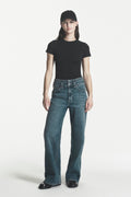 HIGH-RISE WIDE LEG JEAN