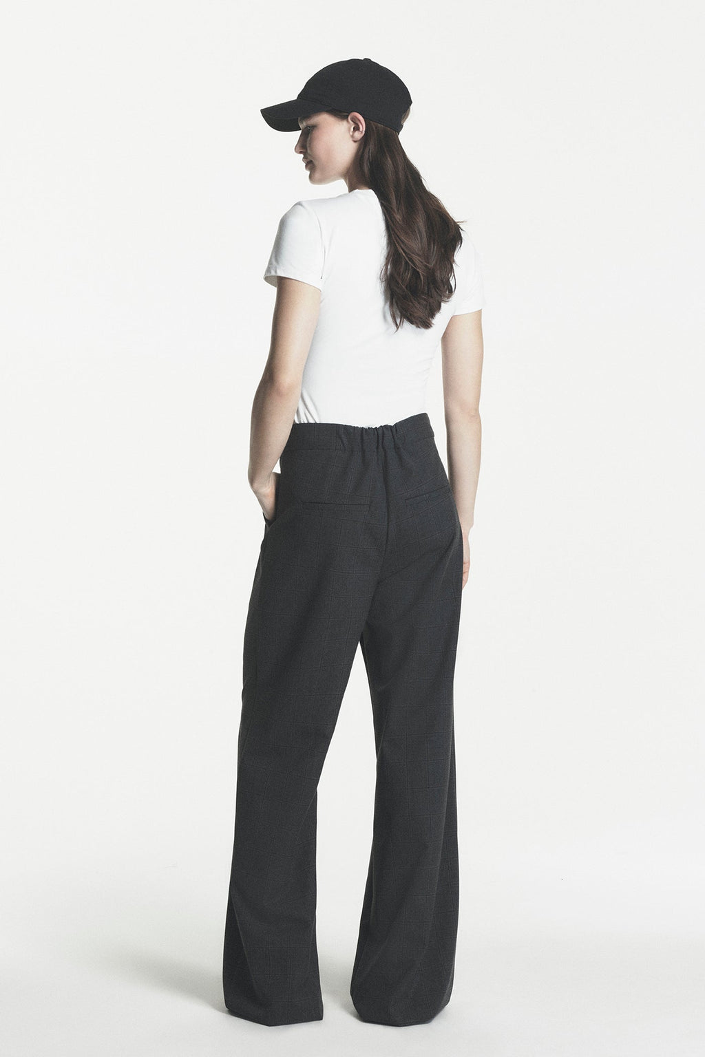 HIGH-RISE WIDE LEG PANT