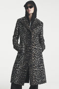 SINGLE BREASTED BOUCLÉ WOOL-BLEND COAT