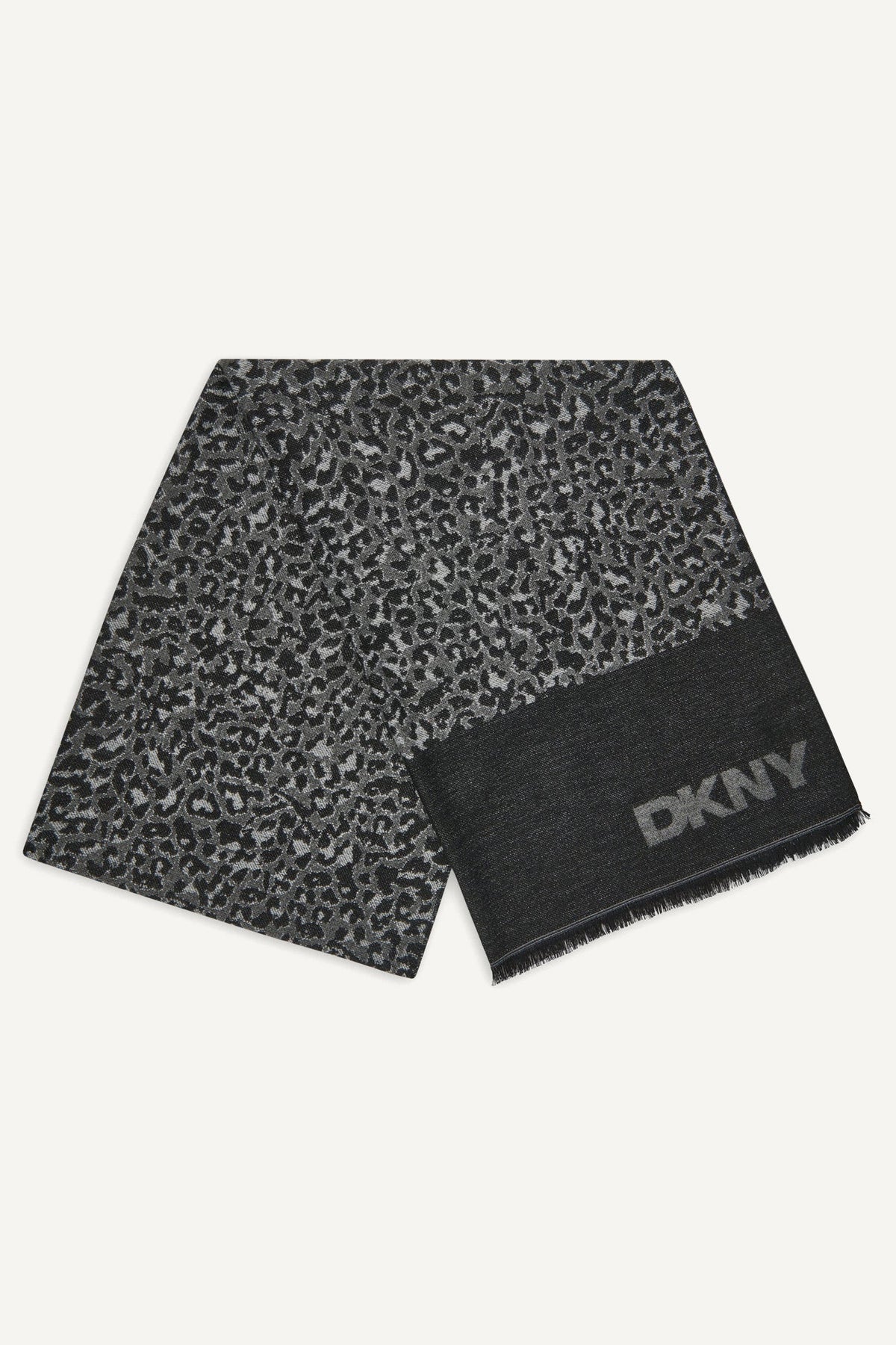LEOPARD LOGO SCARF