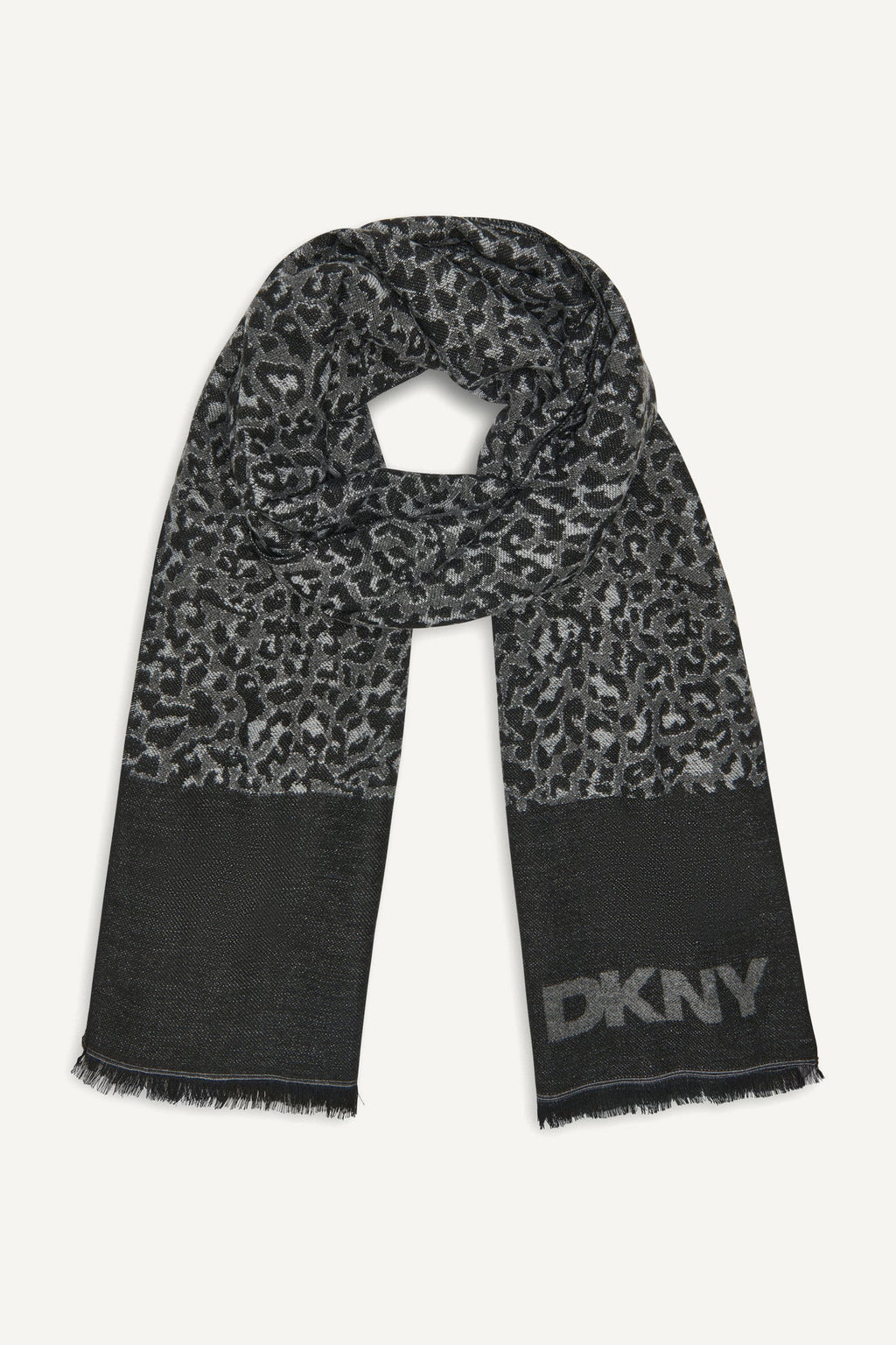 LEOPARD LOGO SCARF