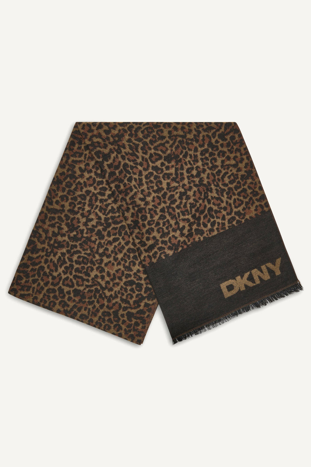 LEOPARD LOGO SCARF