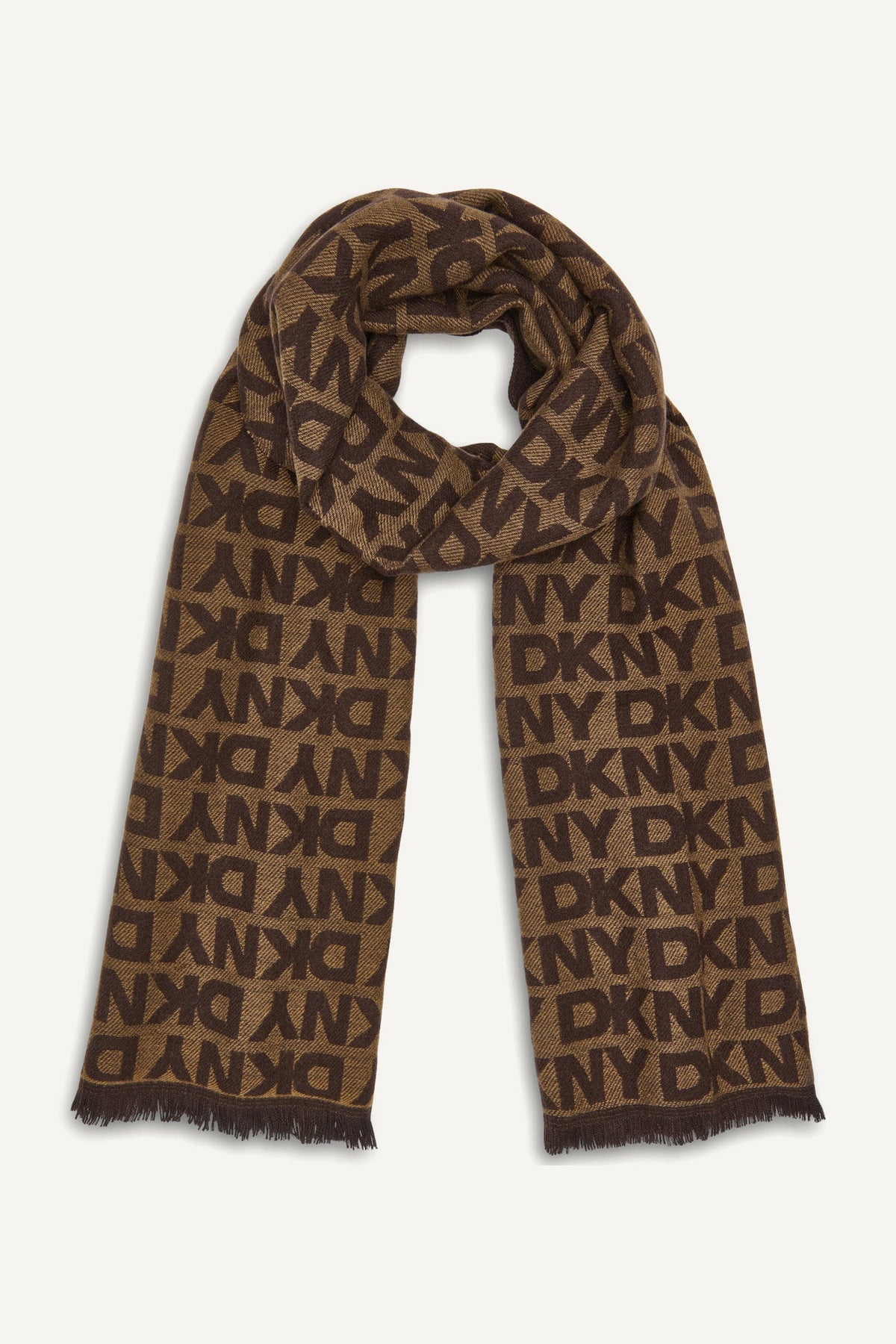 DOUBLE FACE LOGO SCARF