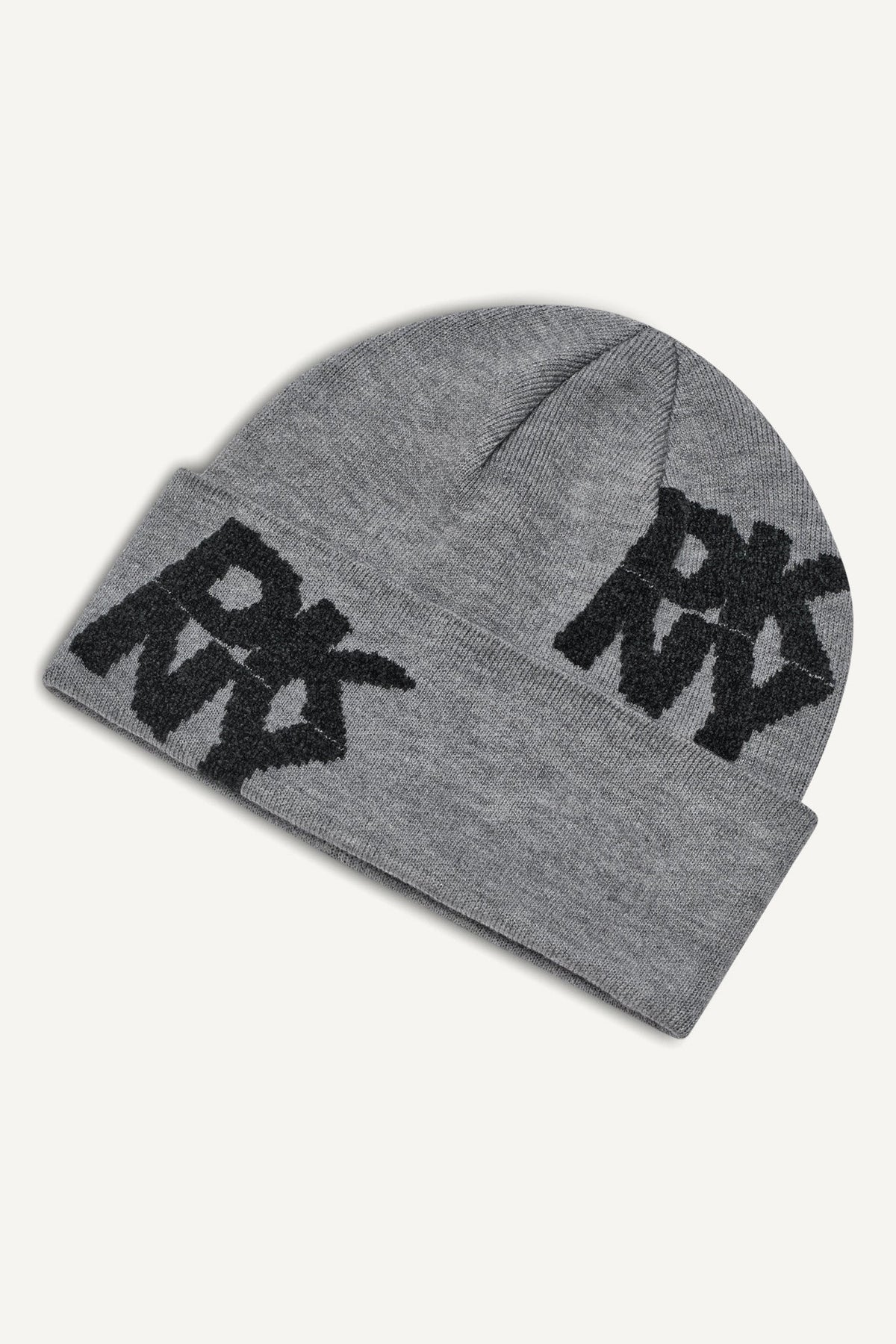 CHENILLE BLOCK DKNY CUFF BEANIE