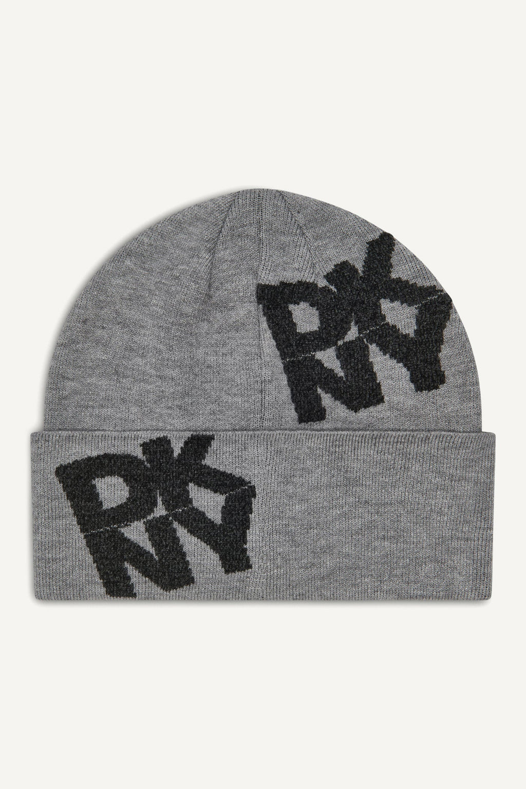 CHENILLE BLOCK DKNY CUFF BEANIE