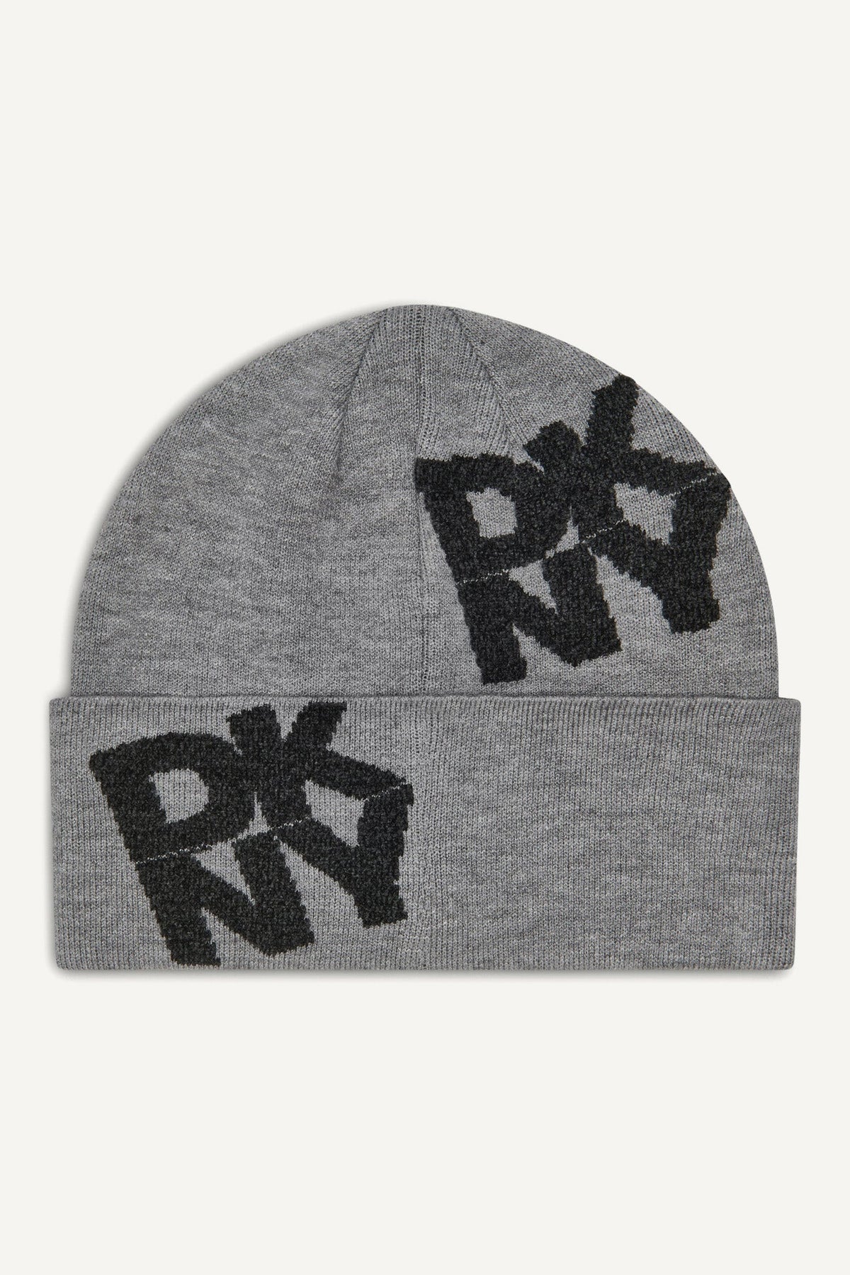 CHENILLE BLOCK DKNY CUFF BEANIE