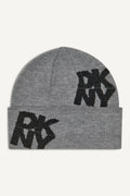 CHENILLE BLOCK DKNY CUFF BEANIE