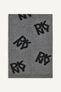 CHENILLE BLOCK DKNY SCARF