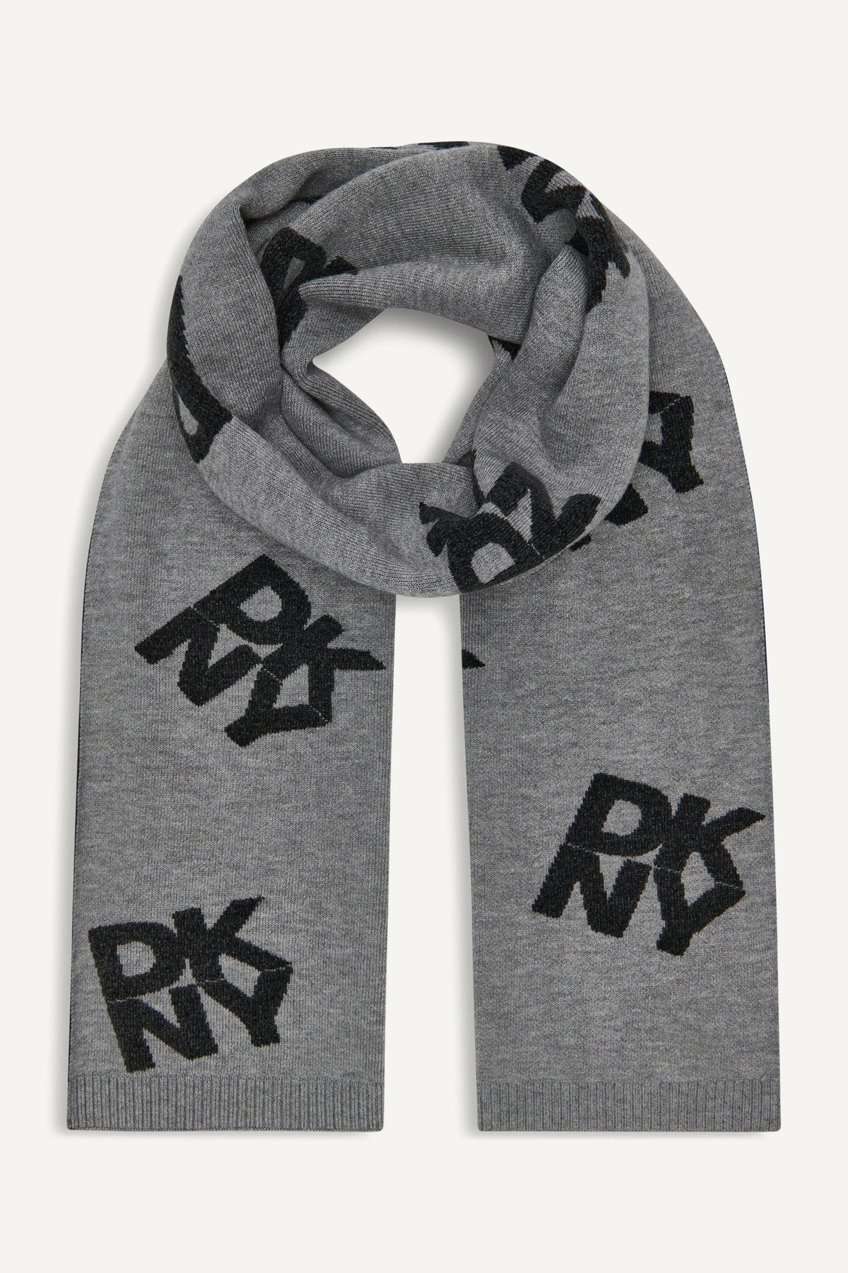 CHENILLE BLOCK DKNY SCARF