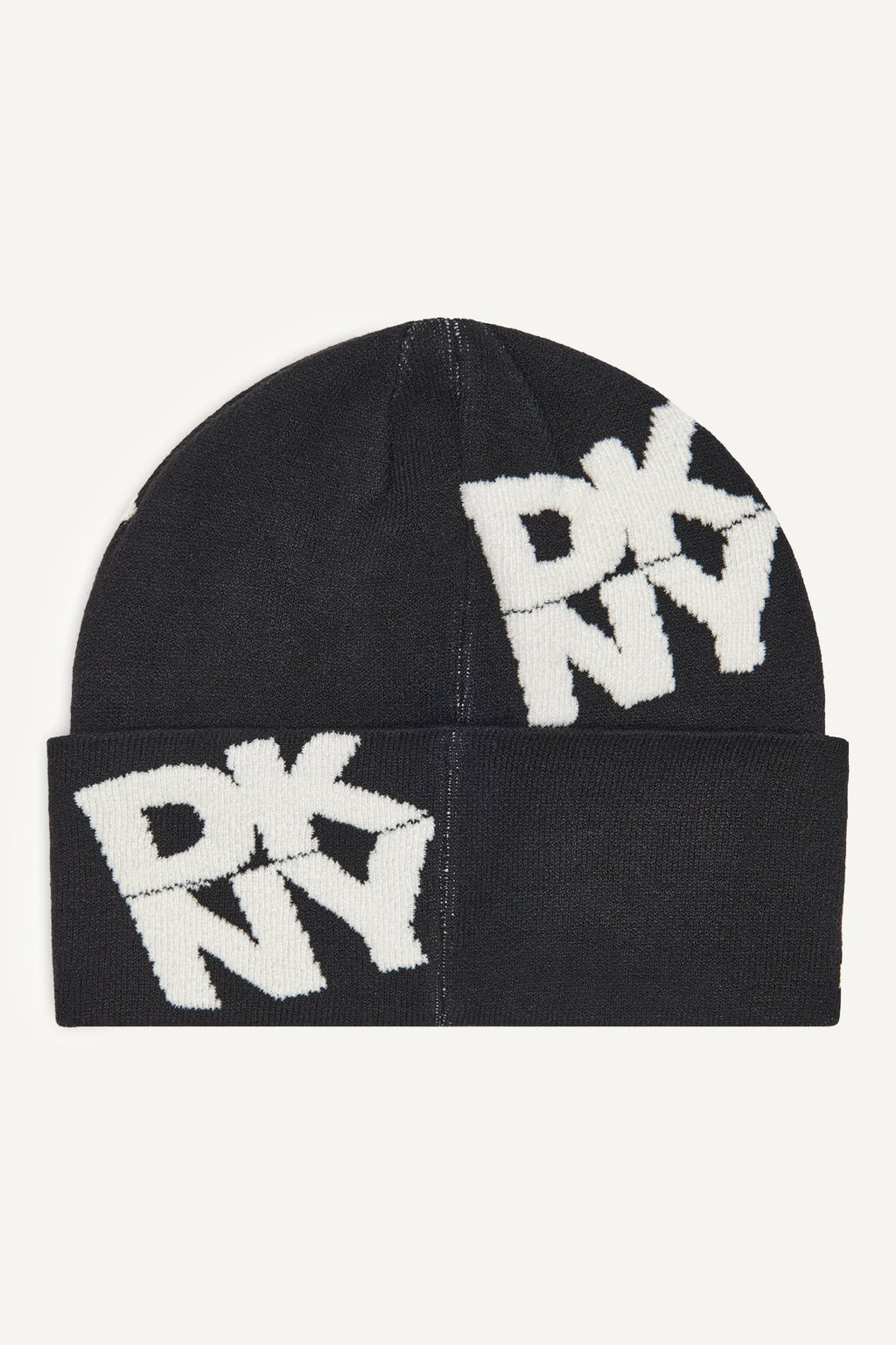 CHENILLE BLOCK DKNY CUFF BEANIE