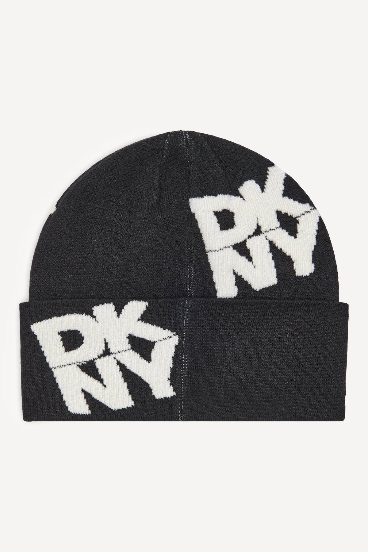 CHENILLE BLOCK DKNY CUFF BEANIE