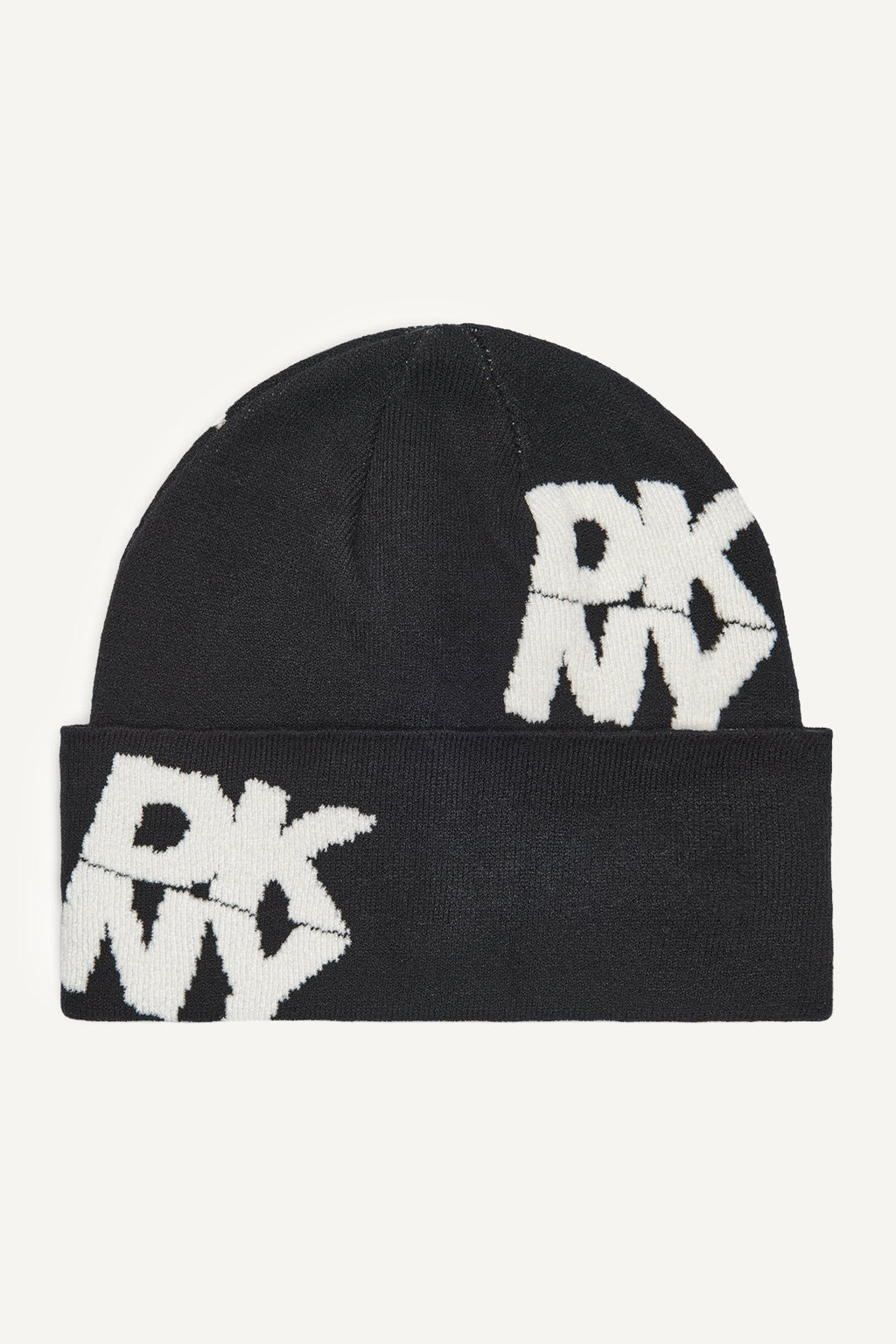 CHENILLE BLOCK DKNY CUFF BEANIE