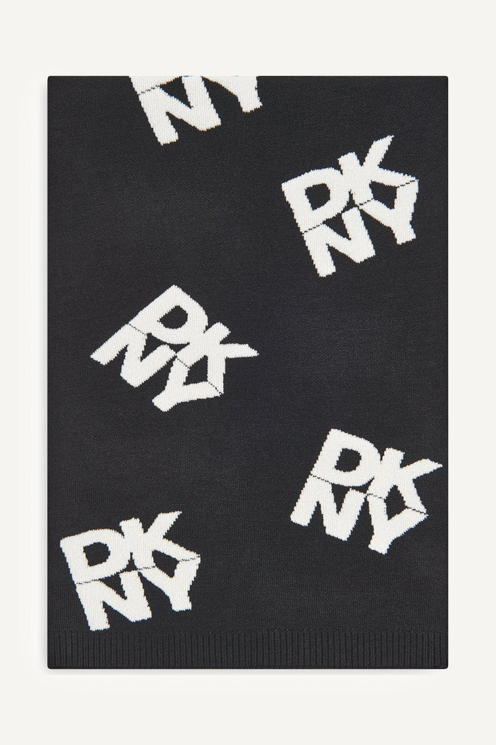 CHENILLE BLOCK DKNY SCARF