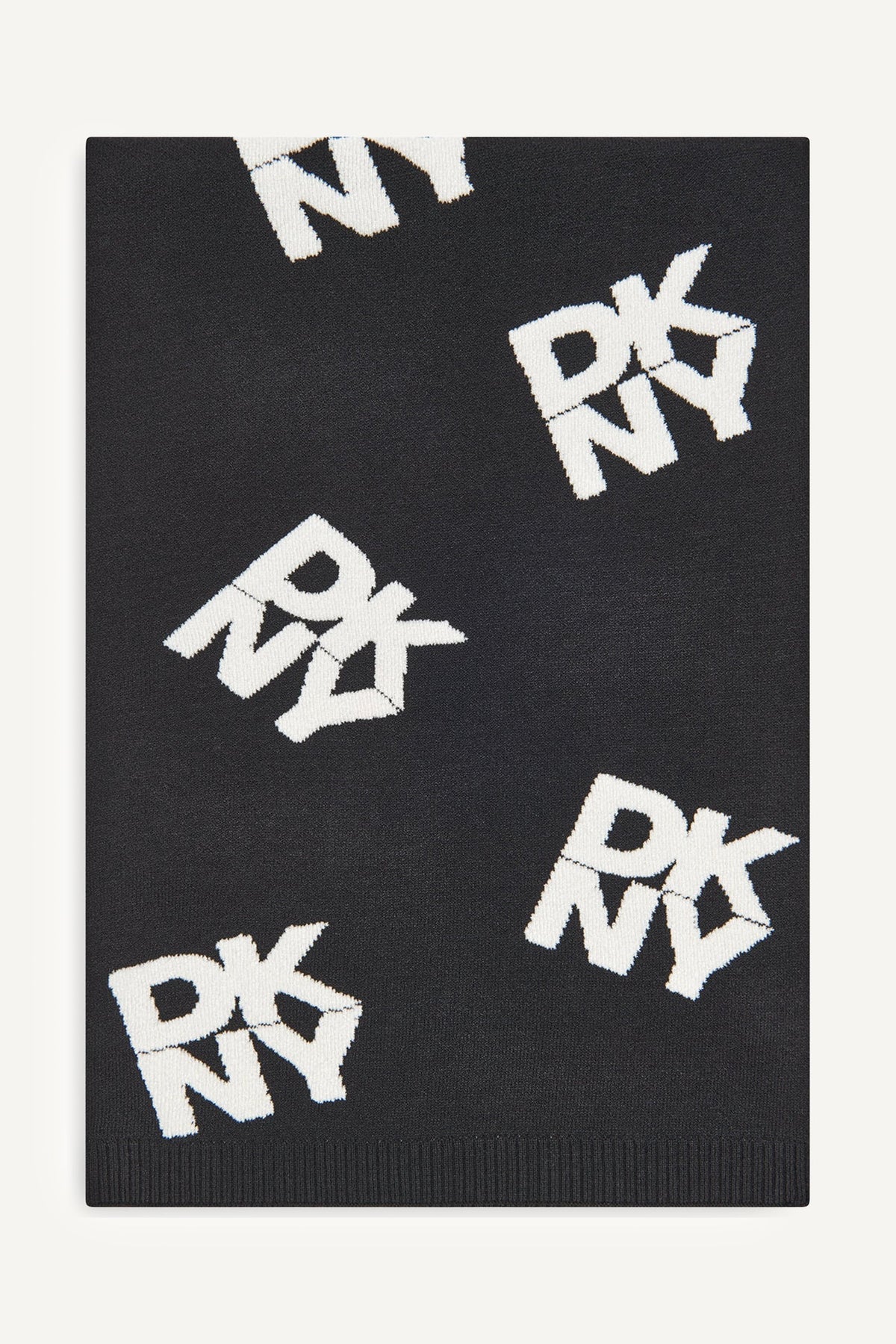 CHENILLE BLOCK DKNY SCARF