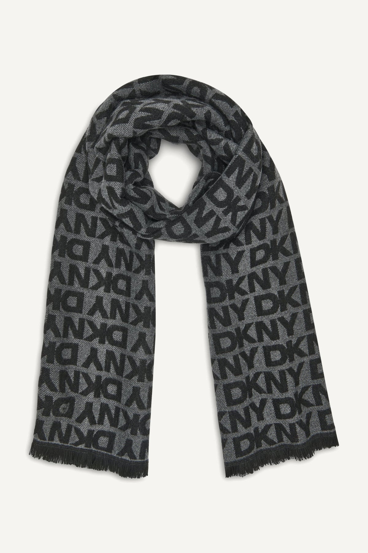 DOUBLE FACE LOGO SCARF