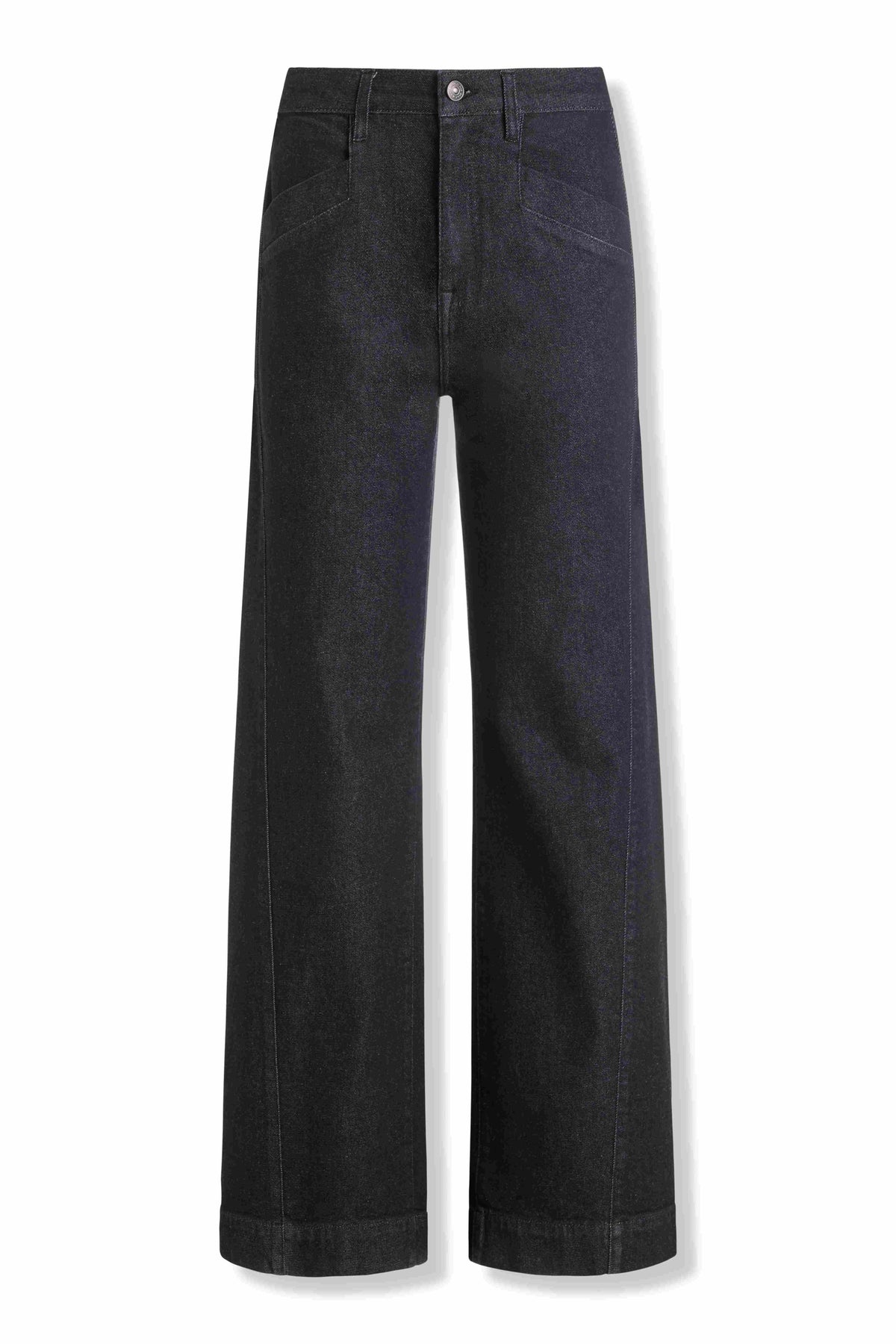 HIGH-RISE FORWARD SEAM WIDE LEG