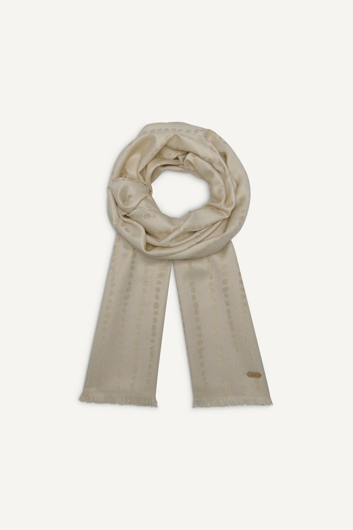 MODERN DOT METALLIC WRAP