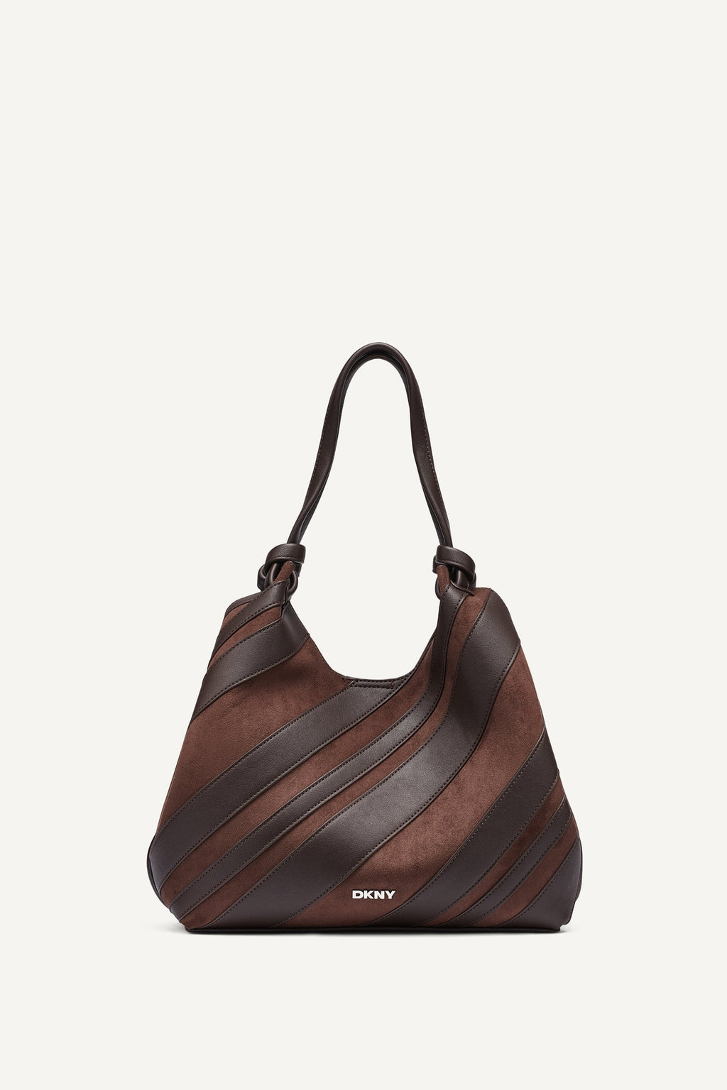 PAULA MEDIUM STRIPED COMMUTER TOTE
