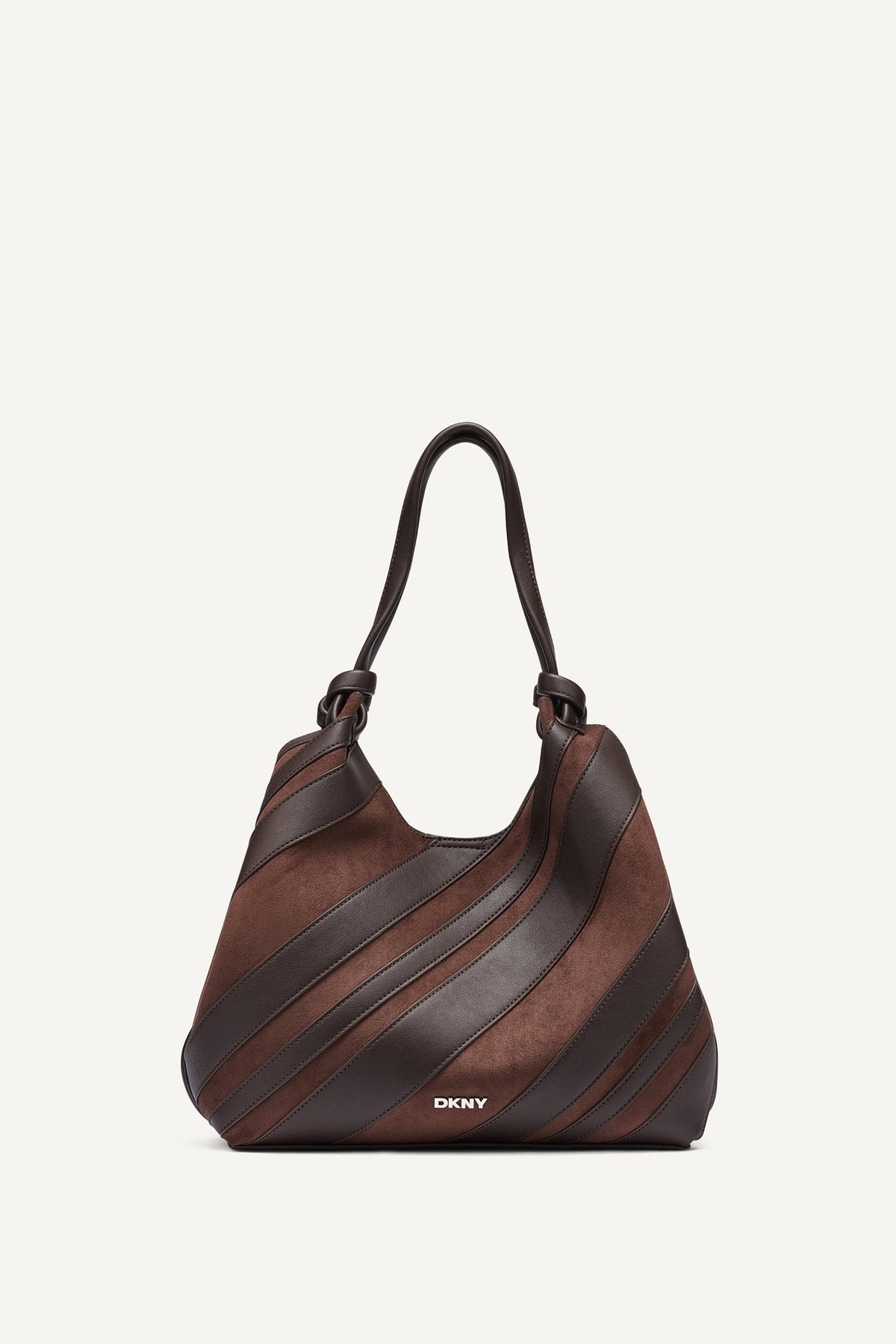 PAULA MEDIUM STRIPED COMMUTER TOTE