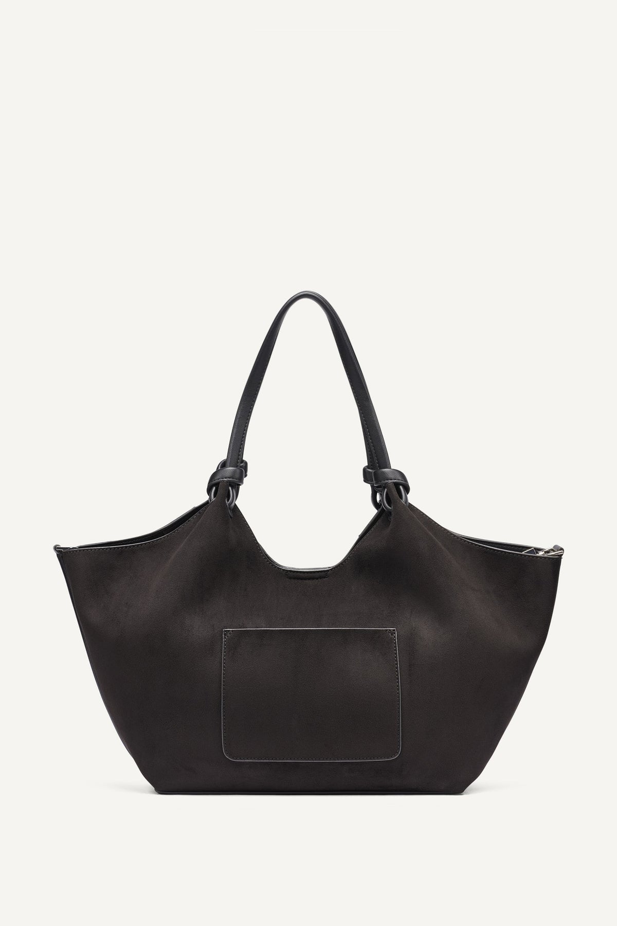 PAULA MEDIUM STRIPED COMMUTER TOTE