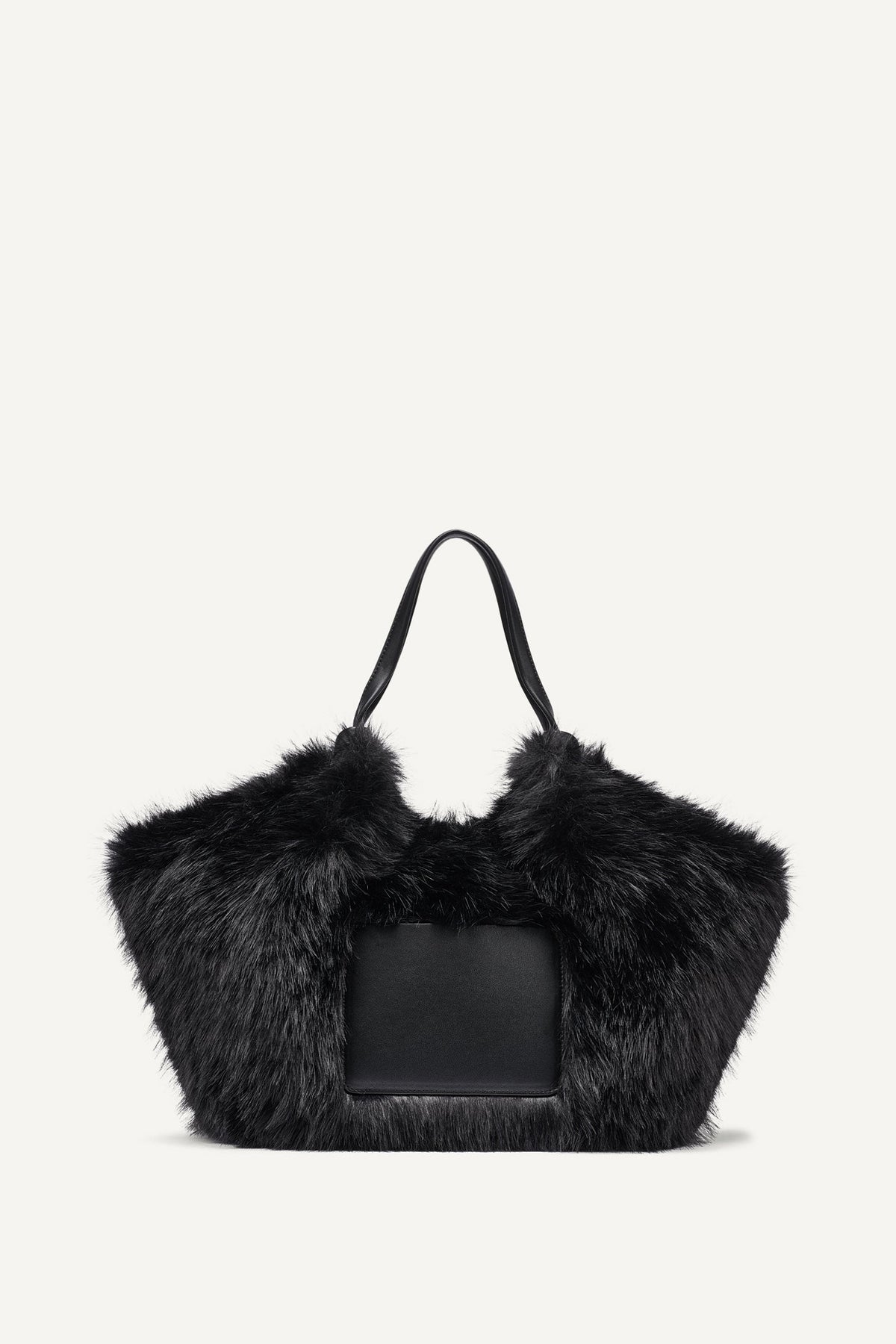 PAULA MEDIUM FAUX FUR TOTE