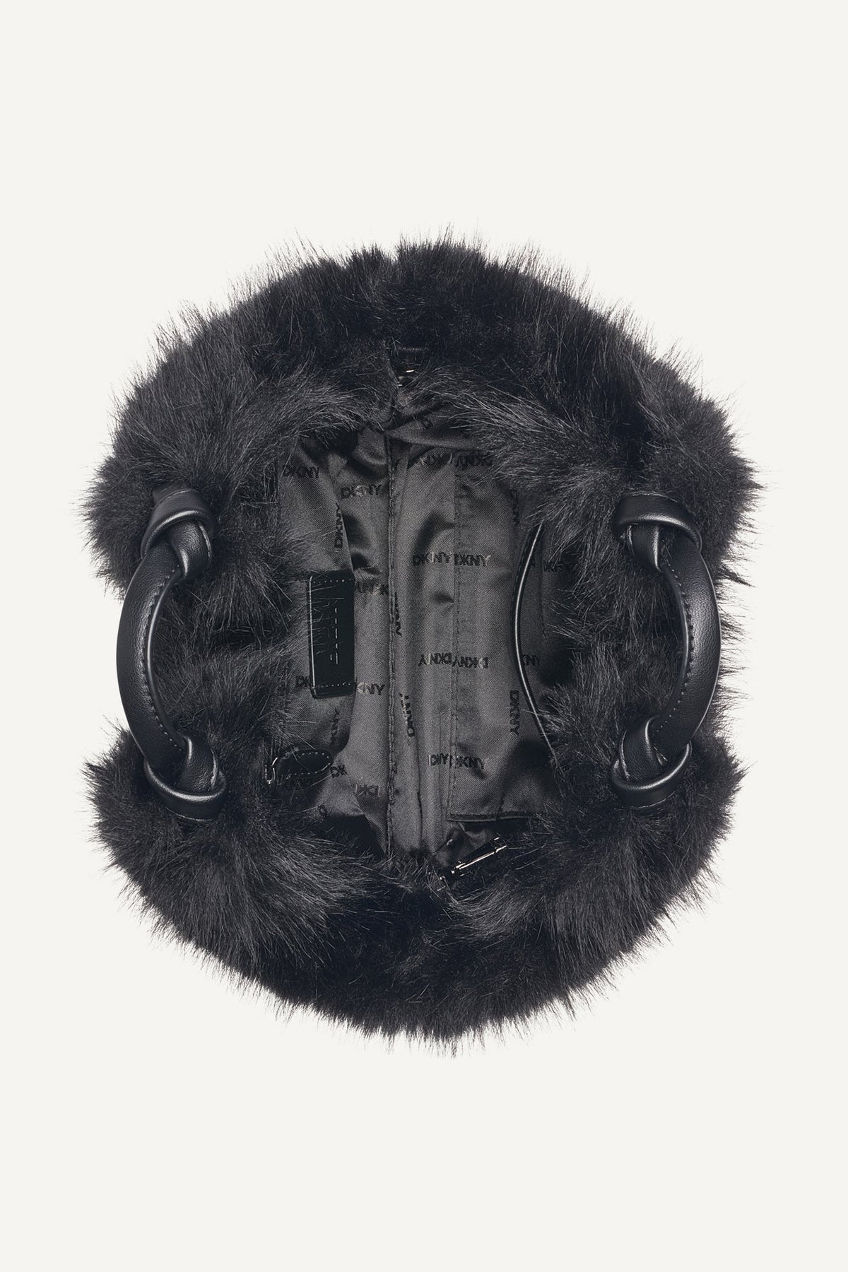 PAULA SMALL FAUX FUR TOTE