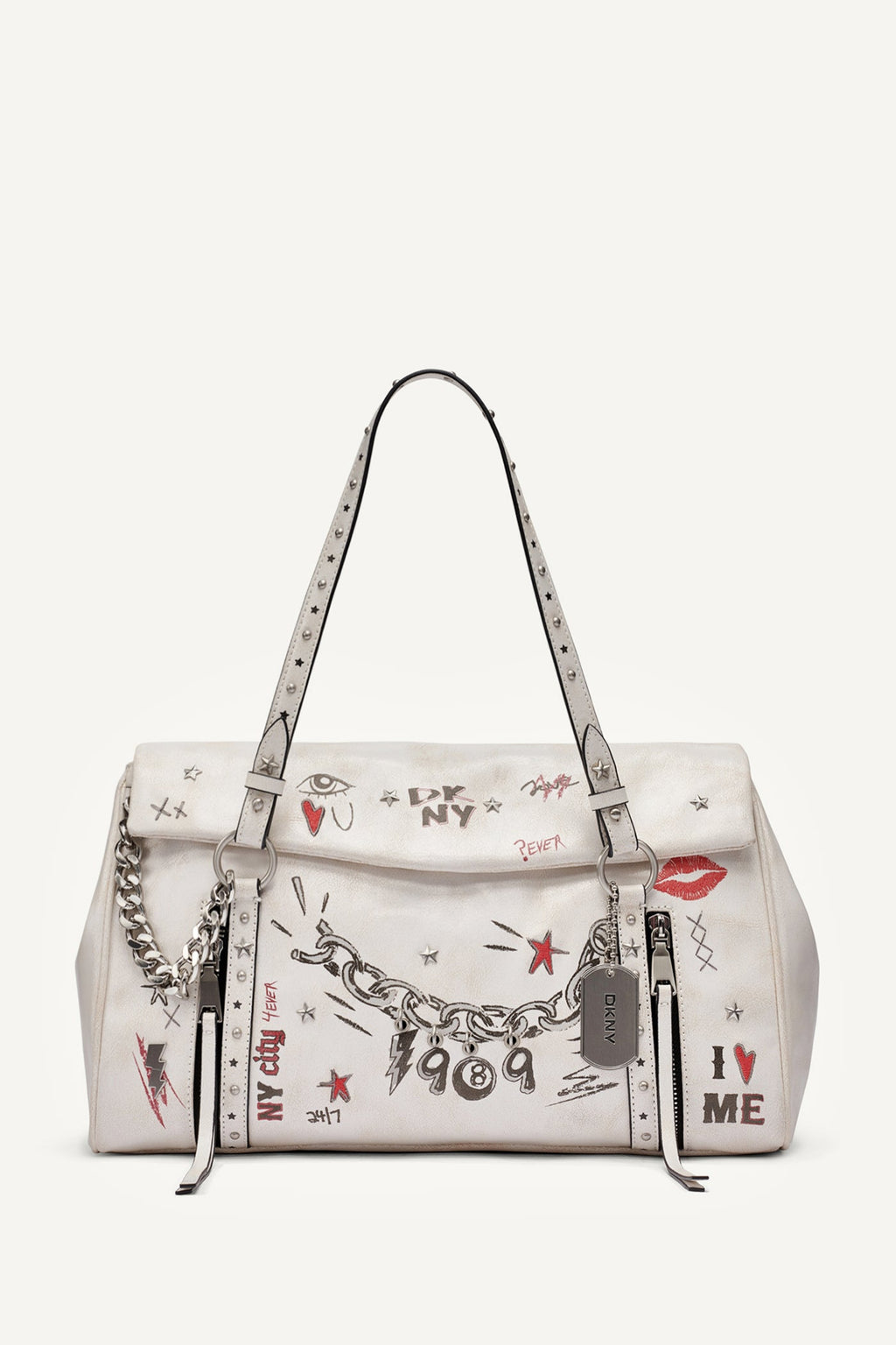 SKYE MEDIUM GRAFFITI SATCHEL