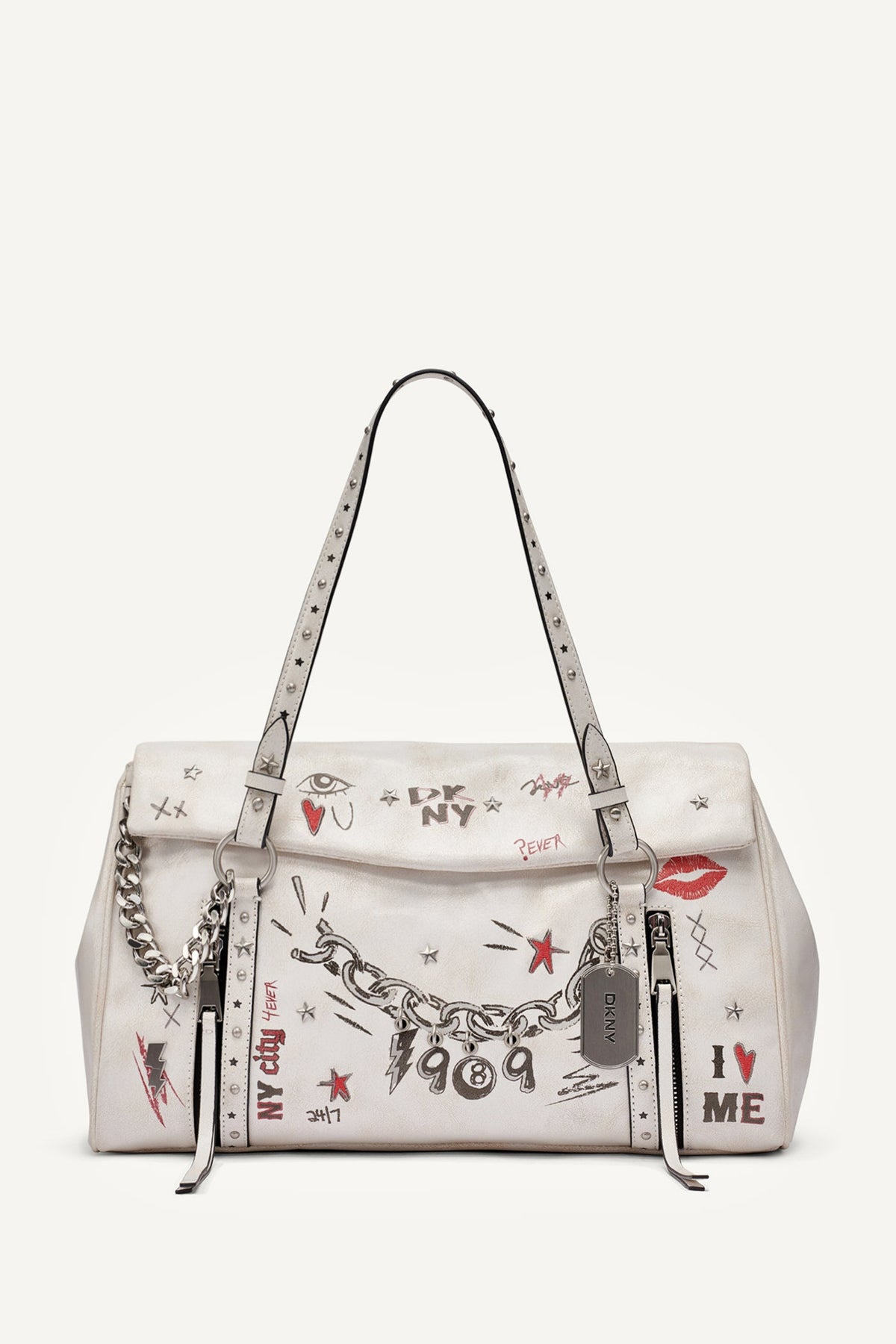 SKYE MEDIUM GRAFFITI SATCHEL