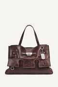 BRYAR LARGE FLAP SATCHEL