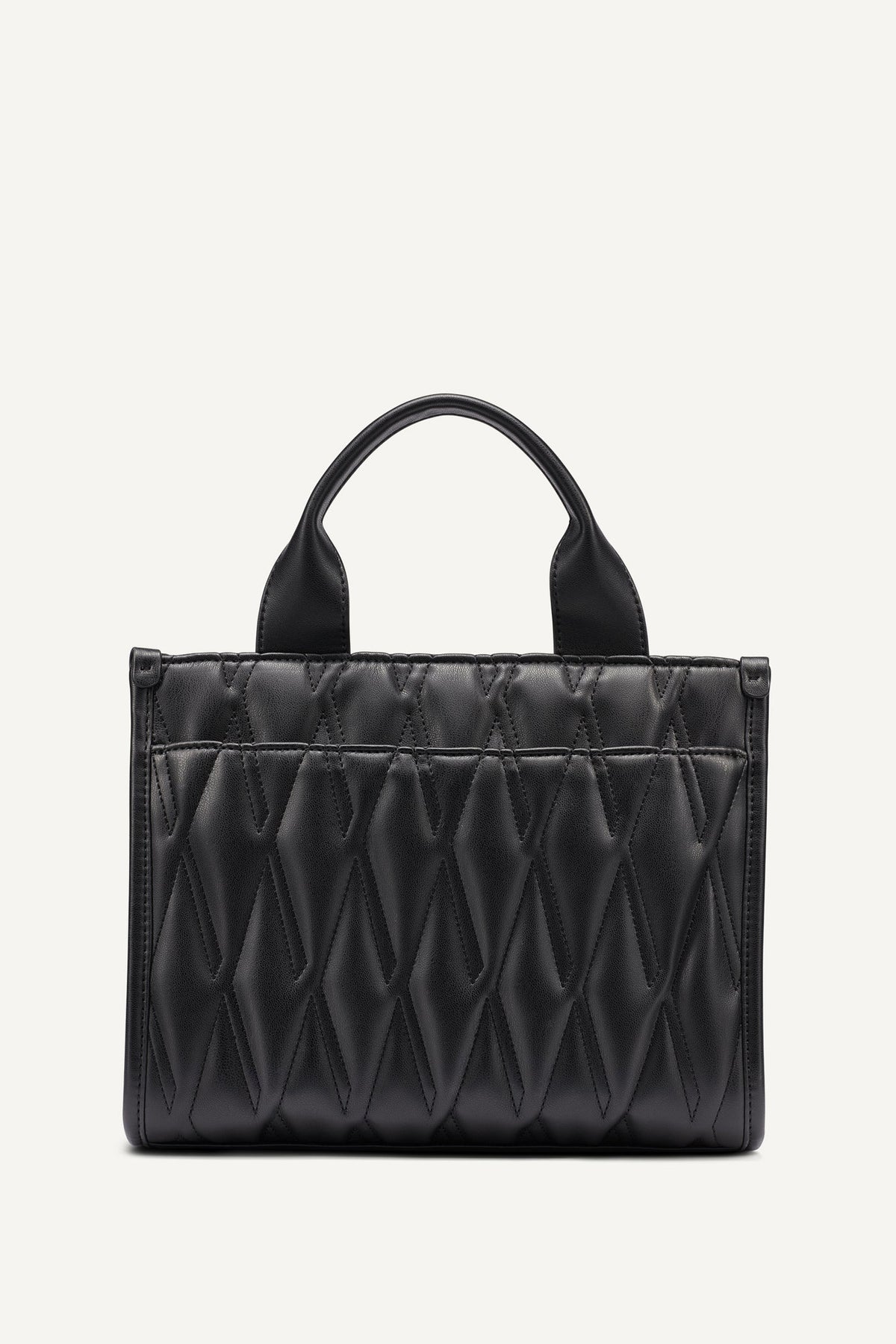 HADLEE SMALL QUILTED LOGO TOTE
