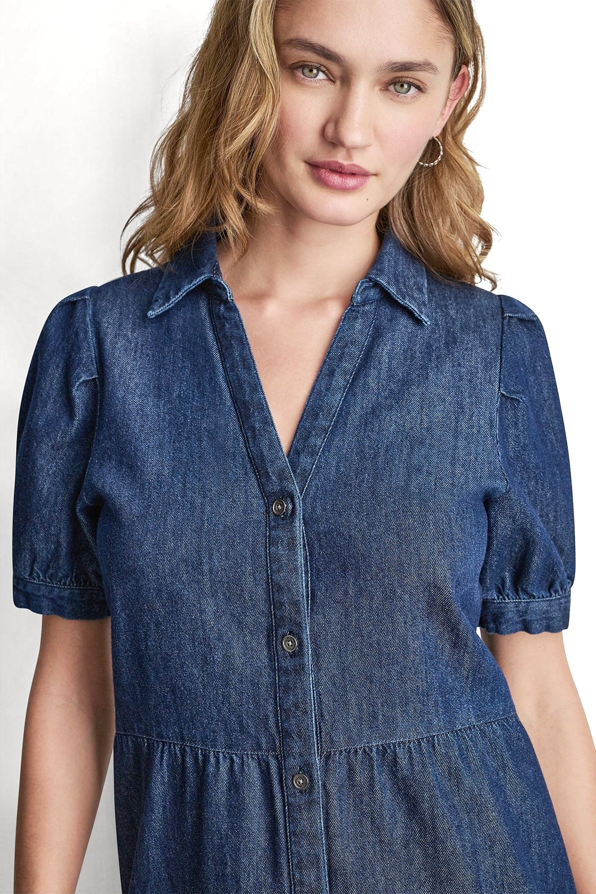 DENIM MINI DRESS