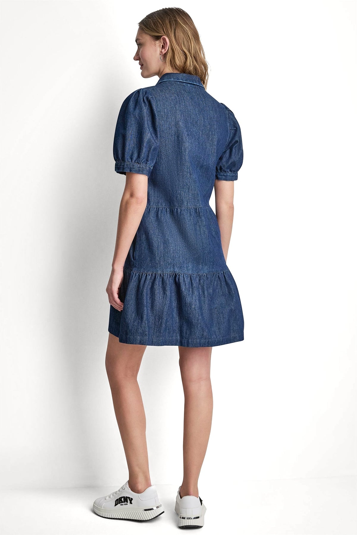 DENIM MINI DRESS