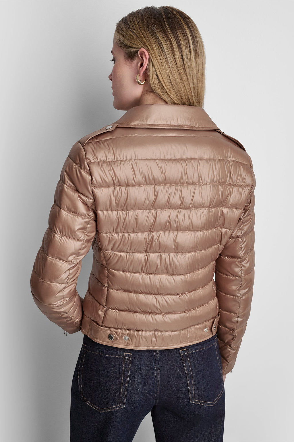 MOTO STYLE PUFFER JACKET