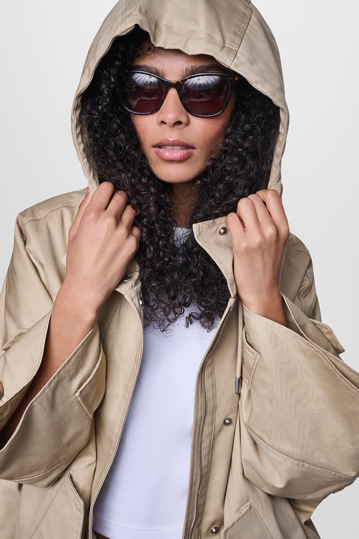 OVERSIZED HOODED ANORAK