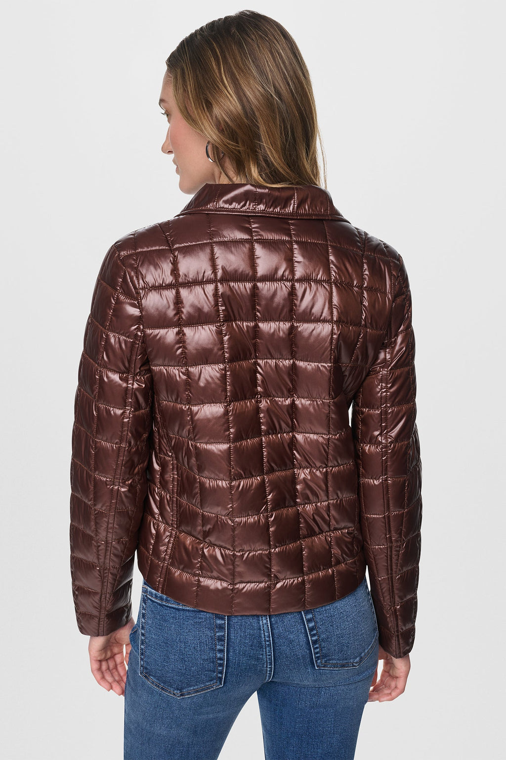 BOX QUILT PUFFER JACKET