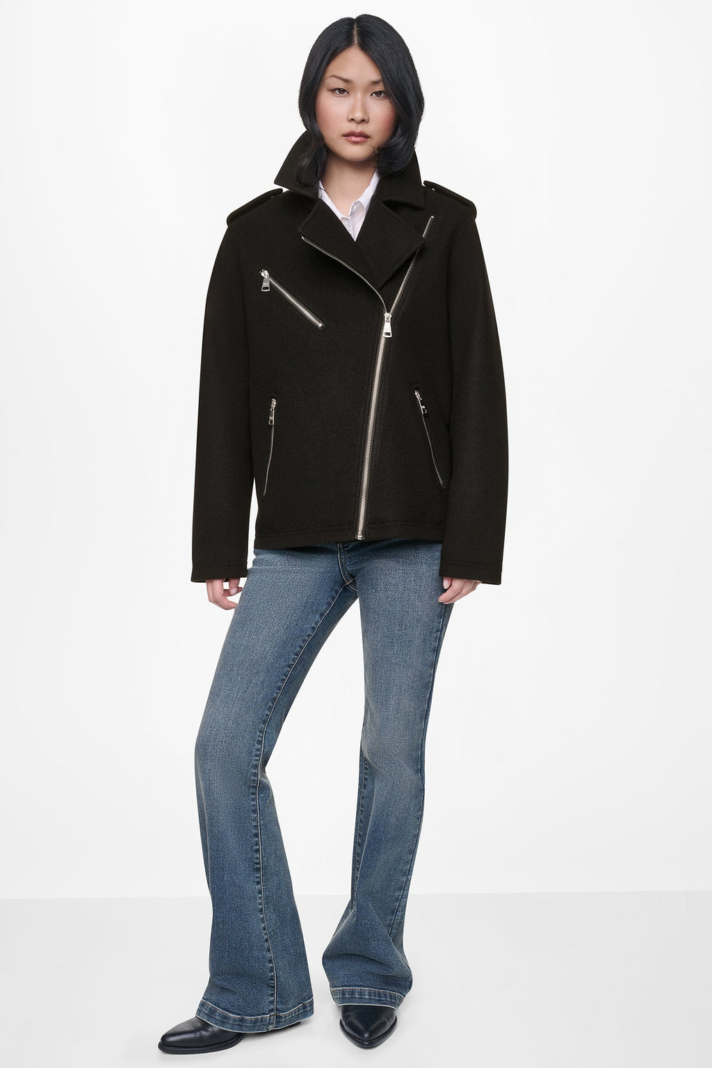 ASYMMETRICAL MOTO JACKET