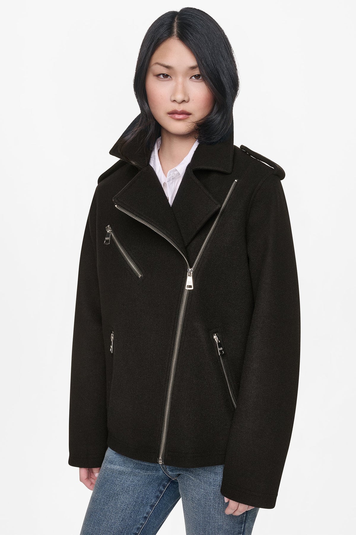 ASYMMETRICAL MOTO JACKET