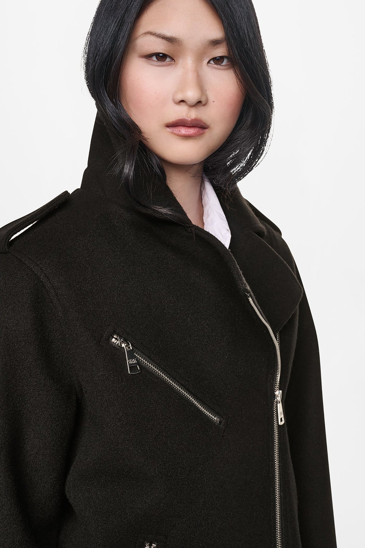 ASYMMETRICAL MOTO JACKET