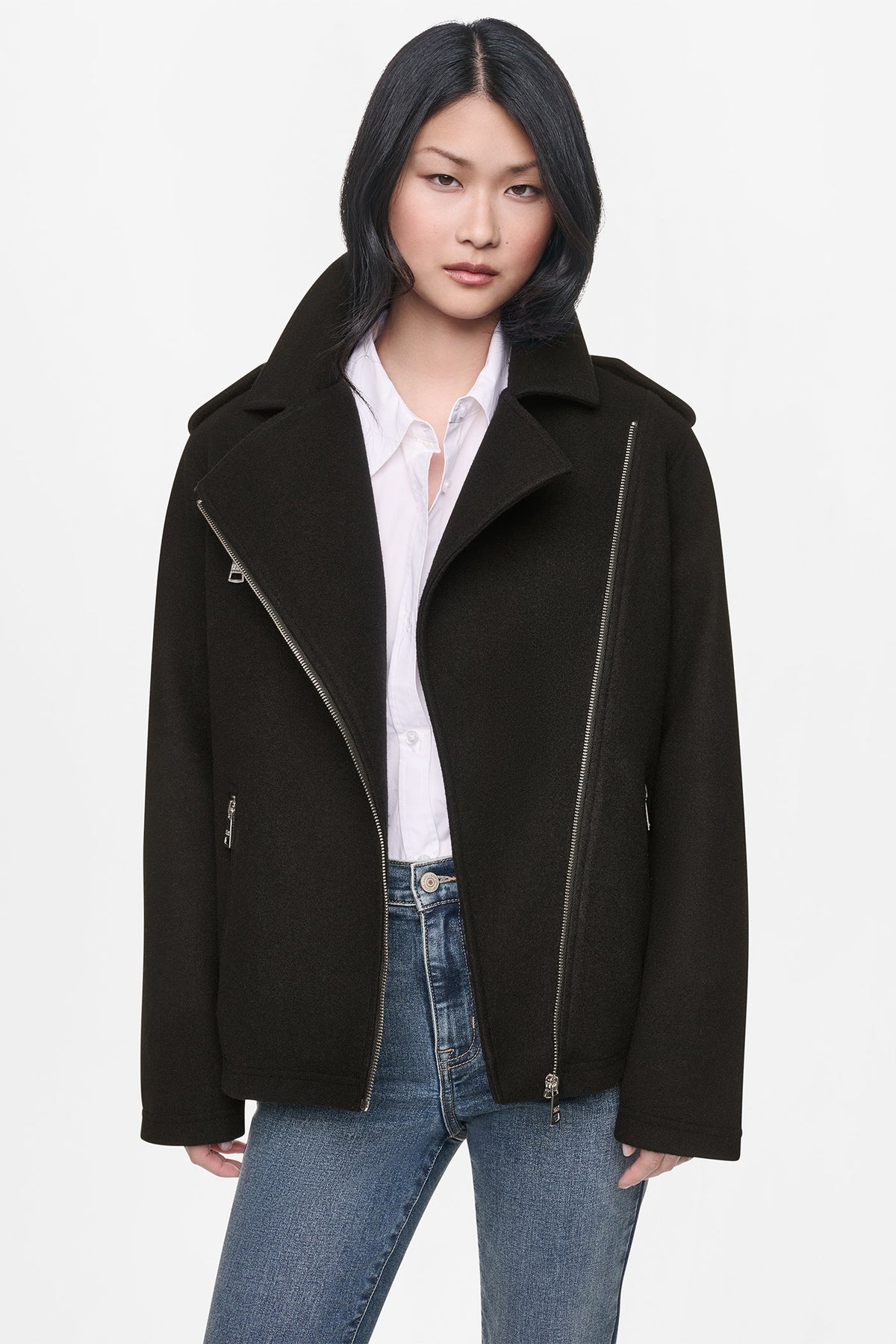 ASYMMETRICAL MOTO JACKET