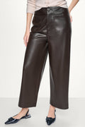 HIGH-RISE CROPPED WIDE LEG PANT