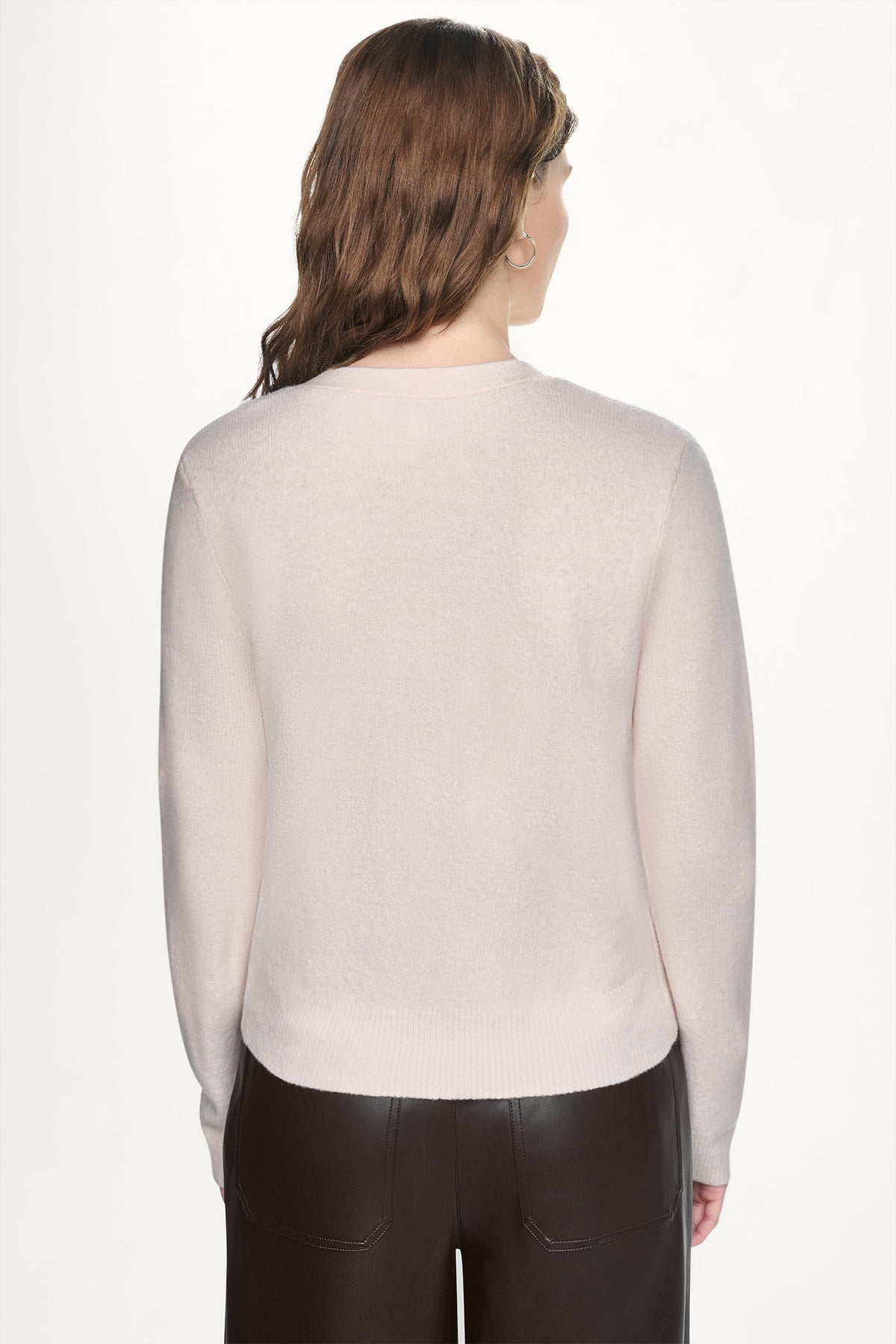 BOW-TIE SNAP FRONT CARDIGAN