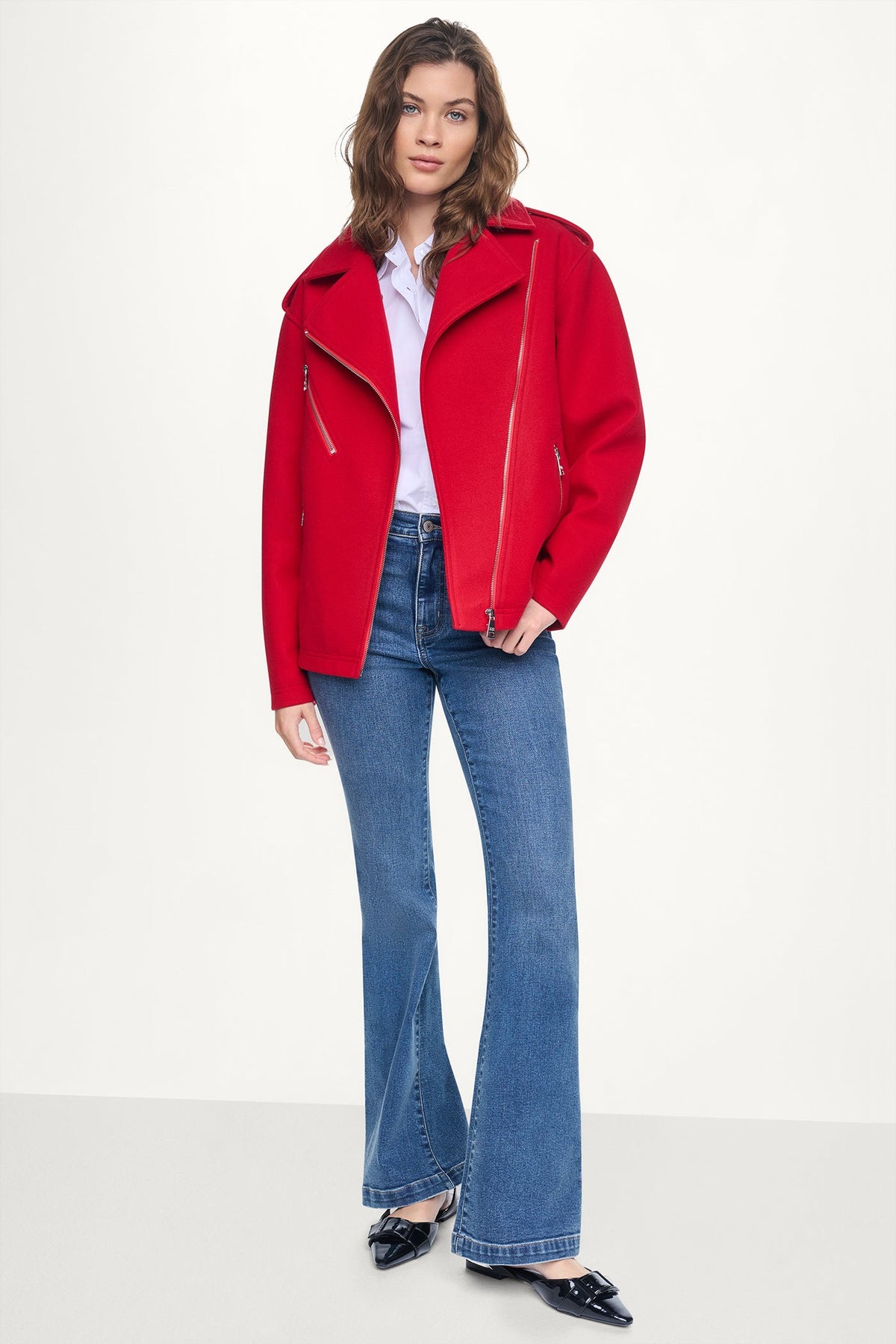 ASYMMETRICAL MOTO JACKET