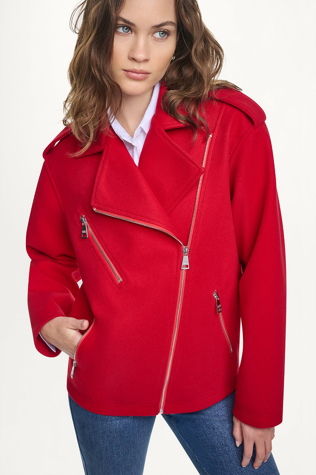 ASYMMETRICAL MOTO JACKET