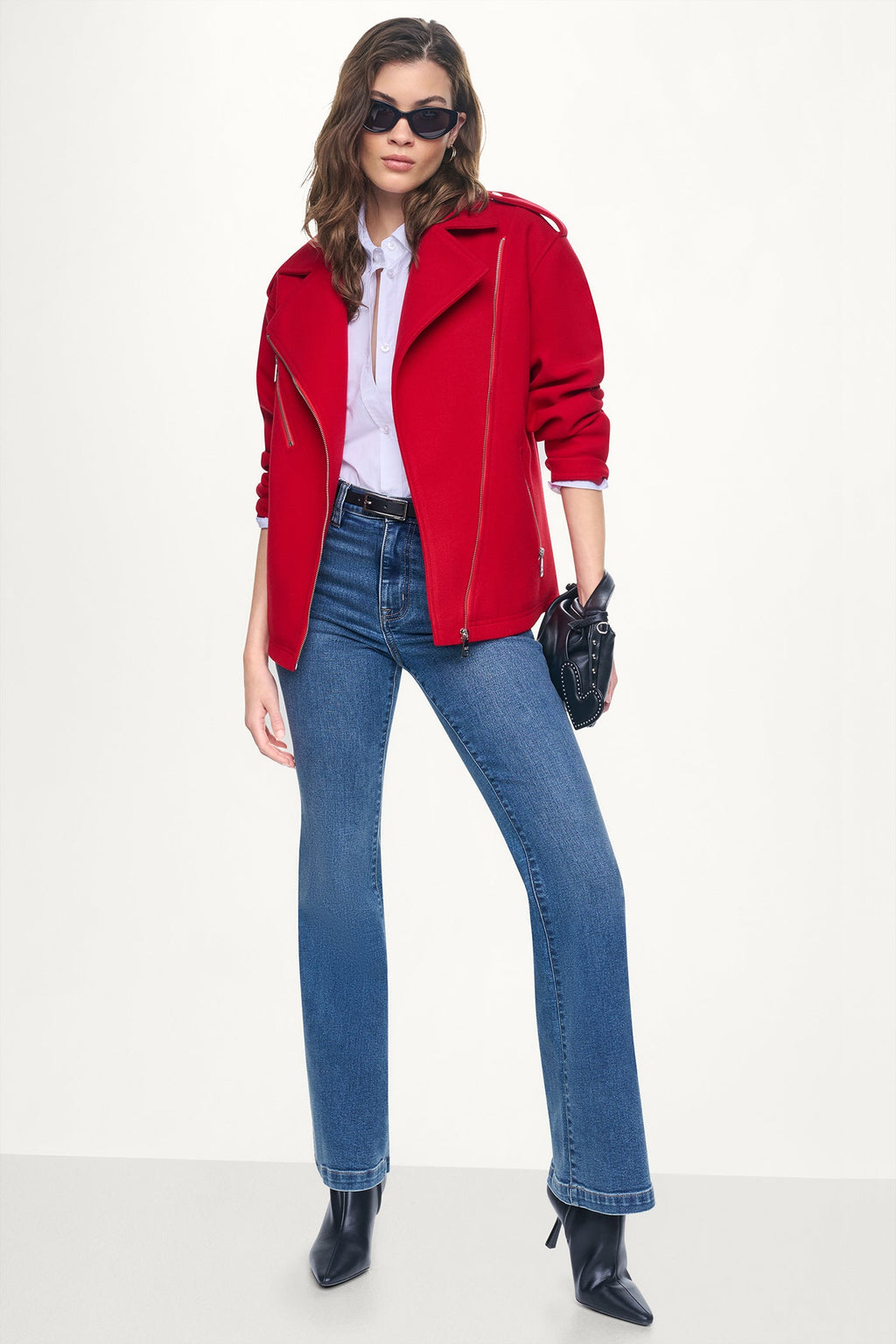 ASYMMETRICAL MOTO JACKET