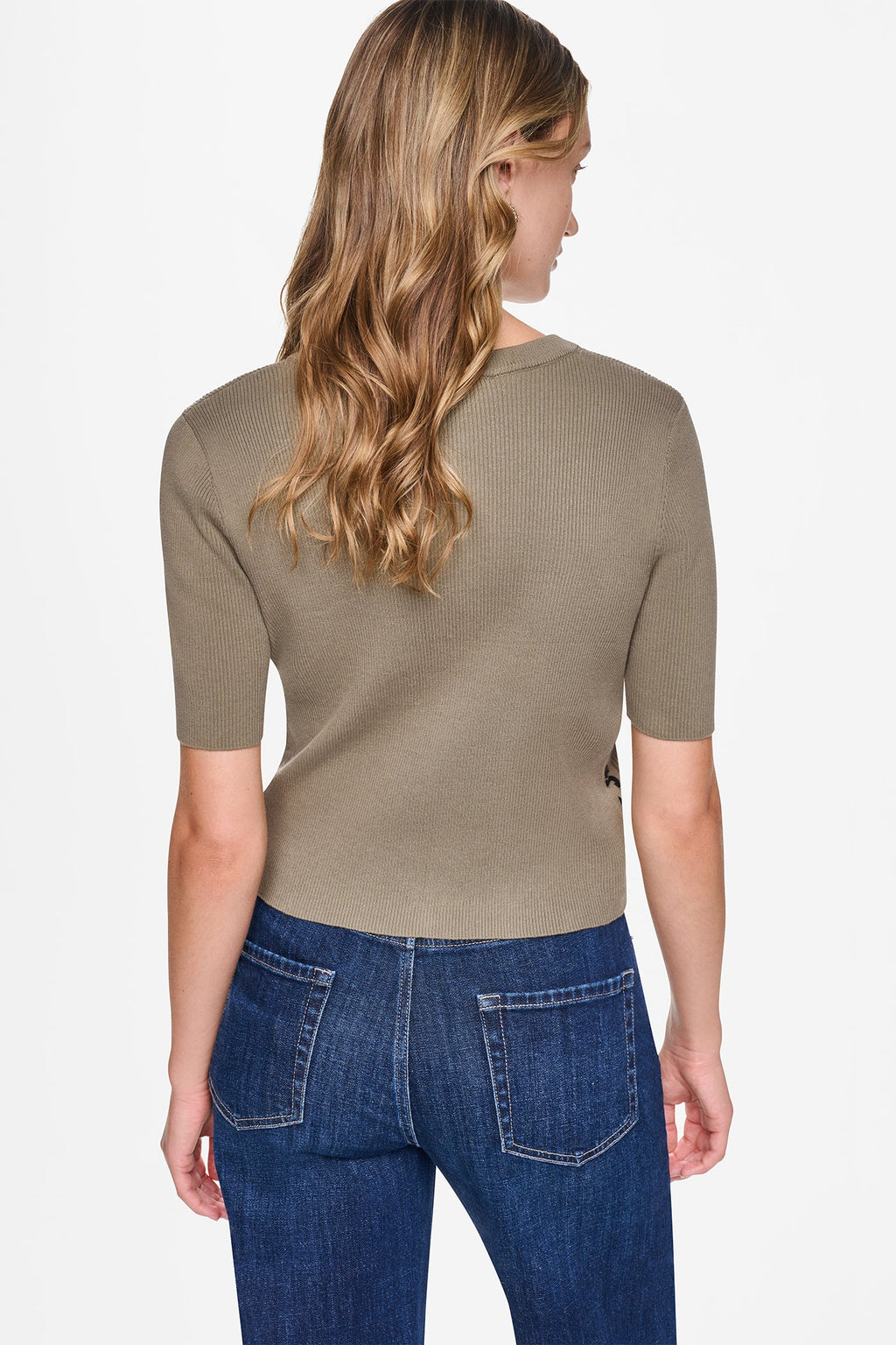 LOGO BUTTON CARDIGAN