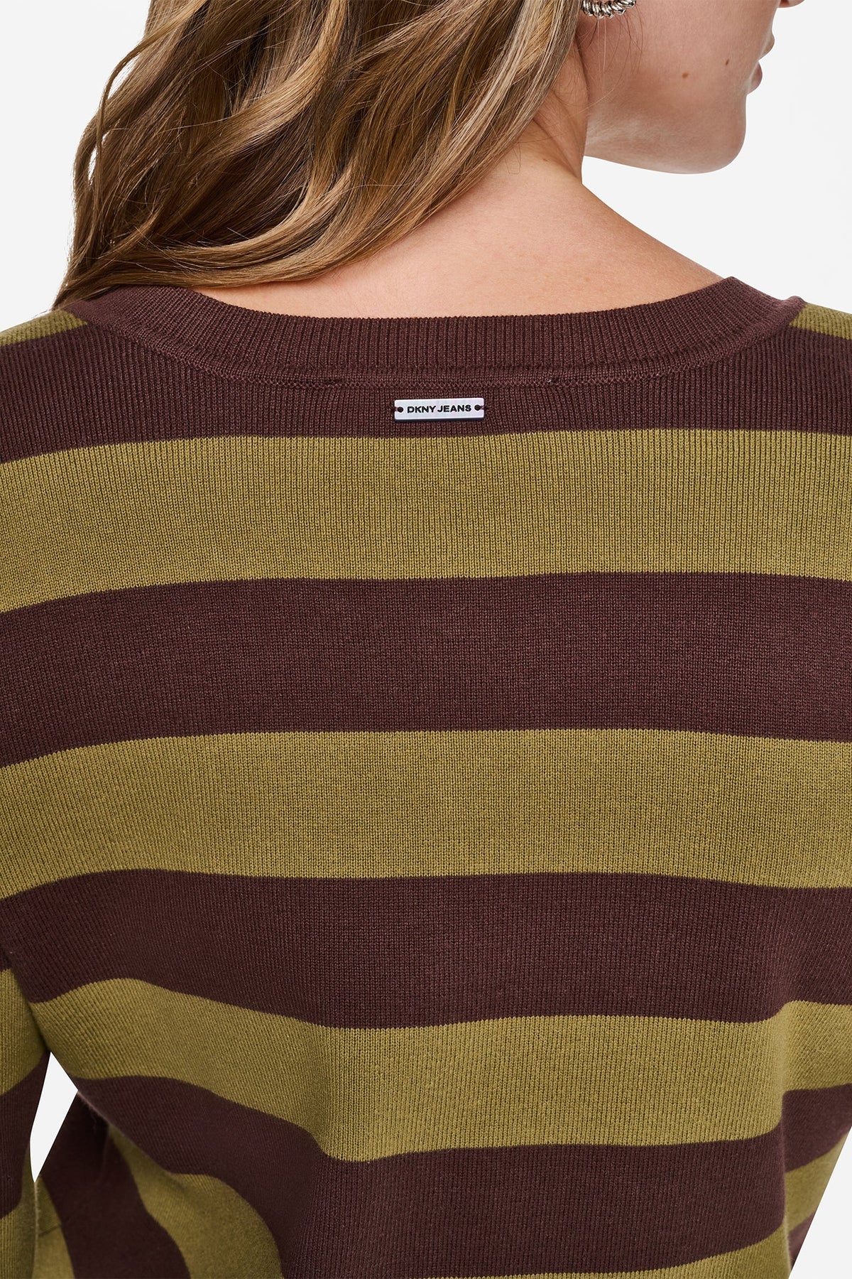 CROPPED STRIPED CARDIGAN