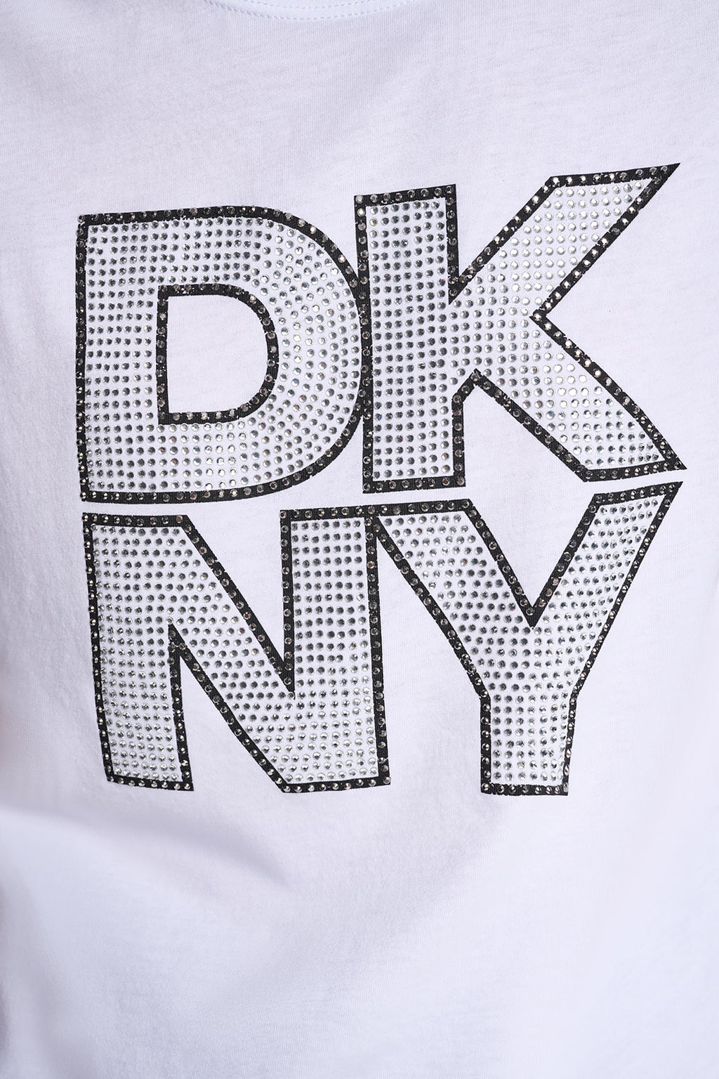 CRYSTAL DISTRESSED LOGO TEE