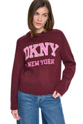 BELL SLEEVE RAGLAN LOGO SWEATER