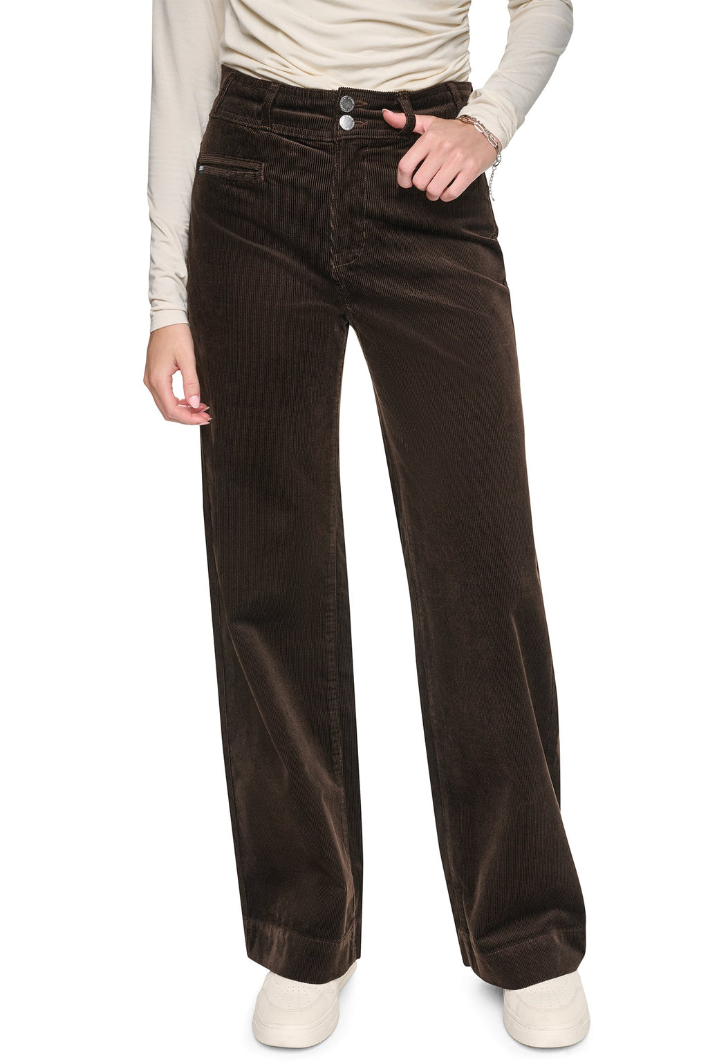 HIGH-RISE WIDE LEG PANT