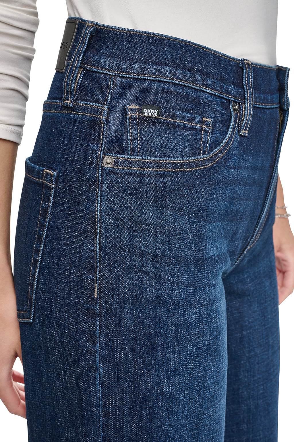 HIGH-RISE CUFFED WIDE LEG